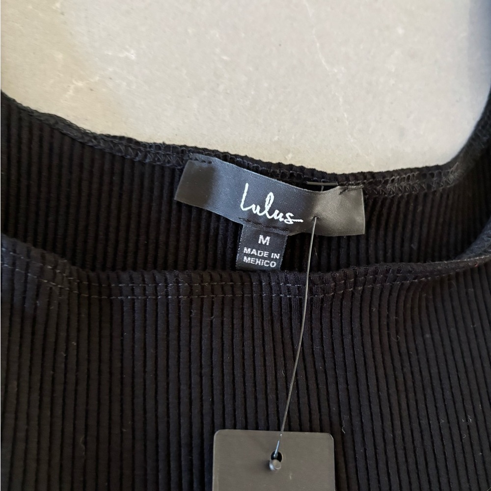 Lulu's Classic Black Pencil Skirt SET - Picture 5 of 5